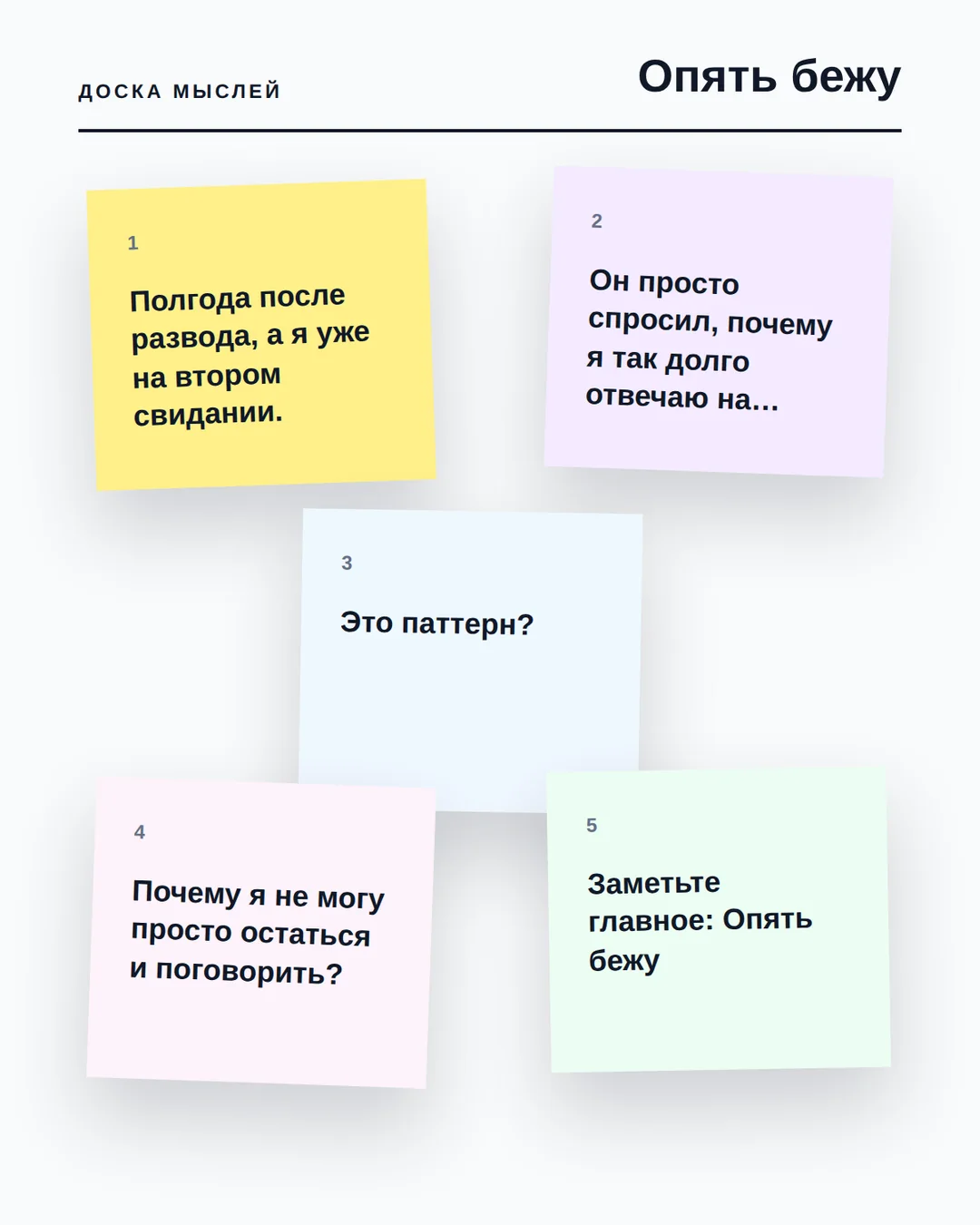 Убегаю при первом конфликте после развода — иллюстрация к материалу